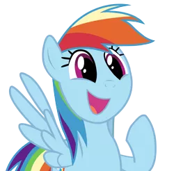 Size: 2800x2758 | Tagged: artist:geekywebman, artist:noirpony, derpibooru import, high res, rainbow dash, safe, simple background, solo, transparent background, vector