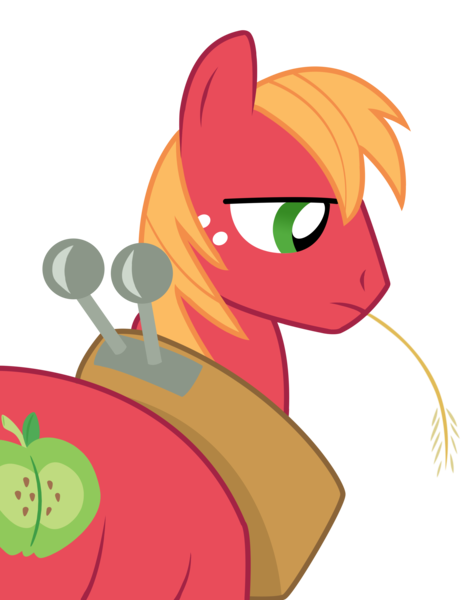 Size: 2729x3445 | Tagged: safe, artist:geekywebman, artist:noirpony, derpibooru import, big macintosh, earth pony, pony, high res, male, simple background, stallion, transparent background, vector