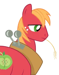 Size: 2729x3445 | Tagged: safe, artist:geekywebman, artist:noirpony, derpibooru import, big macintosh, earth pony, pony, high res, male, simple background, stallion, transparent background, vector