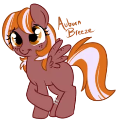 Size: 297x305 | Tagged: artist:lulubell, auburn breeze, derpibooru import, filly, oc, safe, simple background, solo, transparent background, unofficial characters only