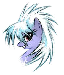 Size: 600x695 | Tagged: source needed, safe, artist:kejifox, derpibooru import, cloudchaser, pony, bust, female, mare, portrait, profile, solo