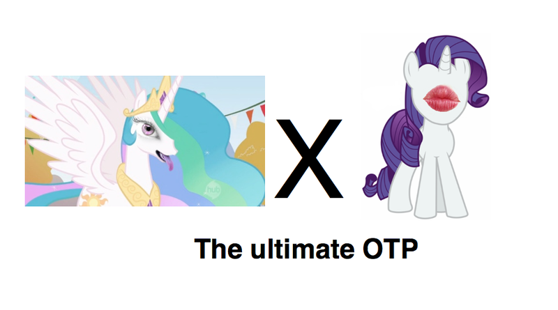 Size: 920x512 | Tagged: derpibooru import, draw on me, exploitable meme, meta, otp, princess celestia, rarity, safe