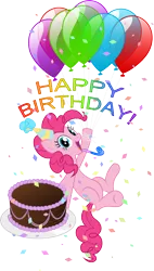 Size: 3620x6385 | Tagged: artist:epi-centric, derpibooru import, pinkie pie, safe, simple background, transparent background, vector