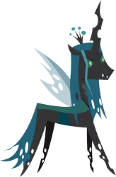 Size: 3259x4955 | Tagged: safe, artist:filiecs, derpibooru import, queen chrysalis, changeling, changeling queen, cute, cutealis, fangs, female, frown, image, png, pointy ponies, simple background, solo, transparent background, vector