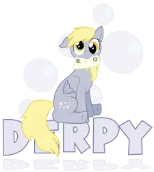 Size: 3600x4000 | Tagged: safe, artist:erockertorres, derpibooru import, derpy hooves, pegasus, pony, envelope, female, floppy ears, mailmare, mare, mouth hold, simple background, sitting, transparent background, vector