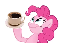 Size: 1184x855 | Tagged: coffee, derpibooru import, look what pinkie found, pinkie found the coffee, pinkie pie, safe, this will end in tears, xk-class end-of-the-world scenario