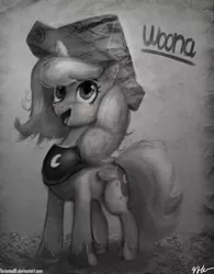 Size: 1800x2304 | Tagged: safe, artist:tarantad0, derpibooru import, princess luna, pony, cute, female, filly, solo, woona