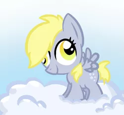 Size: 681x632 | Tagged: artist:mintykoneko, cute, derpibooru import, derpy hooves, filly, safe