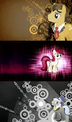 Size: 688x1161 | Tagged: artist:episkopi, caesar, derpibooru import, filthy rich, roseluck, safe, wallpaper