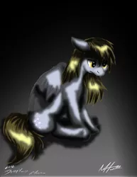 Size: 2975x3850 | Tagged: safe, artist:afl316, derpibooru import, derpy hooves, pegasus, pony, female, high res, mare, sad, solo