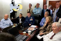 Size: 1434x956 | Tagged: barack obama, derpibooru import, derpy hooves, hillary clinton, human, irl, joe biden, photo, safe, the situation room