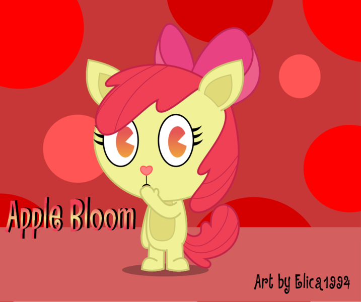 Size: 1017x851 | Tagged: apple bloom, artist:elica1994, derpibooru import, happy tree friends, safe