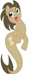 Size: 267x682 | Tagged: artist:lowhitney, derpibooru import, doctor whooves, hippocampus, merpony, safe, time turner