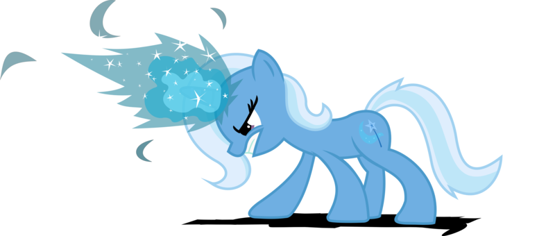 Size: 4597x1952 | Tagged: safe, artist:archonitianicsmasher, derpibooru import, trixie, pony, unicorn, female, magic, mare, simple background, solo, training, transparent background, vector