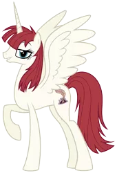 Size: 3403x4999 | Tagged: safe, artist:zutheskunk traces, derpibooru import, oc, oc:fausticorn, unofficial characters only, alicorn, pony, absurd resolution, lauren faust, simple background, transparent background, vector, vector trace