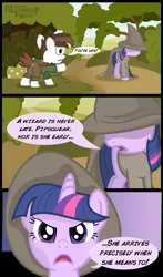 Size: 3755x6401 | Tagged: artist:shadowdark3, comic, derpibooru import, fellowship is magic, frodo baggins, gandalf, gandalf the grey, lord of the rings, pipsqueak, safe, twilight sparkle