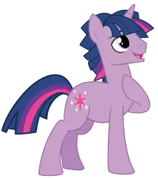 Size: 1989x2249 | Tagged: safe, artist:wicklesmack, derpibooru import, twilight sparkle, pony, unicorn, the crystal empire, crystal empire, dusk shine, hoof on chest, male, open mouth, rule 63, simple background, solo, stallion, transparent background, unicorn dusk shine, unicorn twilight, vector