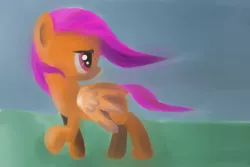 Size: 1536x1024 | Tagged: artist:khyperia, derpibooru import, safe, scootaloo, solo