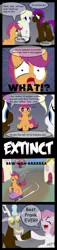 Size: 625x2750 | Tagged: 4chan, artist:da-goddamn-batguy, chicken, comic, derpibooru import, discord, dodo, pinkie pie, safe, scootabuse, scootachicken, scootaloo