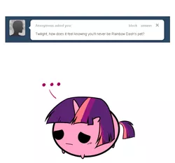 Size: 707x659 | Tagged: artist:pekou, ask, ask my little chubbies, blob, chubbie, cute, derpibooru import, safe, twilight sparkle