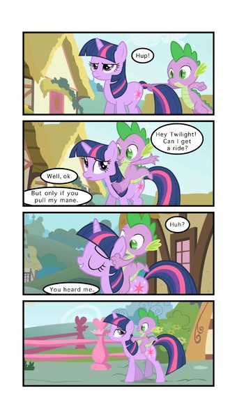 Size: 900x1590 | Tagged: artist:stratusxh, comic, derpibooru import, riding, spike, suggestive, twilight sparkle