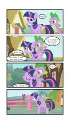 Size: 900x1590 | Tagged: artist:stratusxh, comic, derpibooru import, riding, spike, suggestive, twilight sparkle