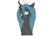 Size: 500x361 | Tagged: safe, artist:cayleewashere, derpibooru import, queen chrysalis, changeling, changeling queen, animated, blinking, bust, female, floppy ears, gif, image, looking up, simple background, solo, white background