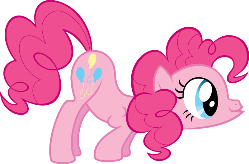 Size: 9087x6000 | Tagged: absurd resolution, artist:quasdar, derpibooru import, pinkie pie, safe, simple background, solo, transparent background, vector