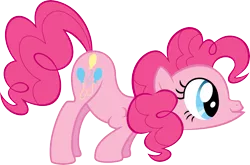 Size: 9087x6000 | Tagged: absurd resolution, artist:quasdar, derpibooru import, pinkie pie, safe, simple background, solo, transparent background, vector