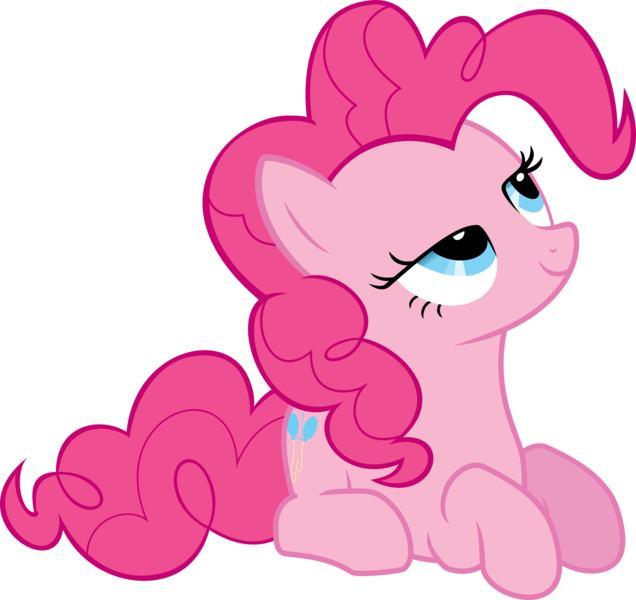 Size: 6363x6000 | Tagged: absurd resolution, artist:quasdar, derpibooru import, pinkie pie, safe, simple background, solo, transparent background, vector