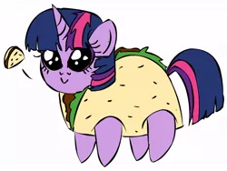 Size: 700x525 | Tagged: artist:mixermike622, derpibooru import, food, safe, taco, taco twilight, twilight sparkle