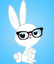 Size: 384x448 | Tagged: angel bunny, animated, artist:adorkablicous, derpibooru import, glasses, hipster, safe
