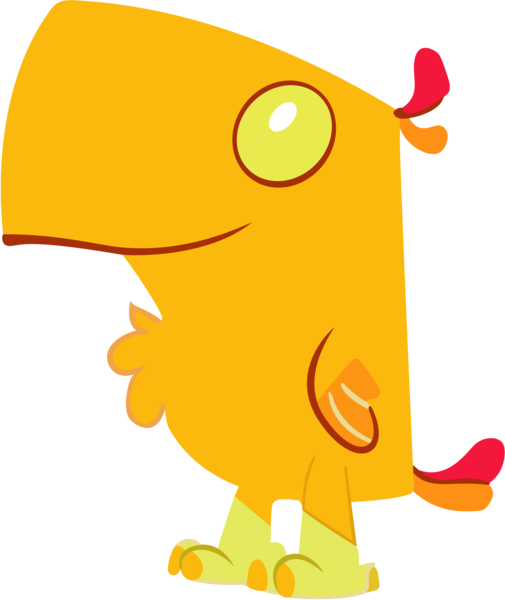 Size: 5000x5935 | Tagged: absurd resolution, artist:danton-damnark, derpibooru import, peewee, phoenix, phoenix chick, safe, simple background, transparent background, vector