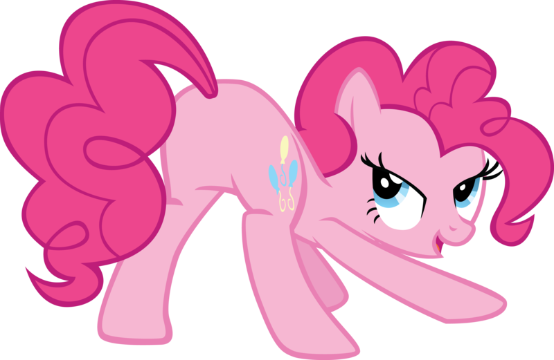 Size: 5735x3735 | Tagged: artist:sircinnamon, derpibooru import, look at my ass, pinkie pie, plot, safe, simple background, transparent background, vector