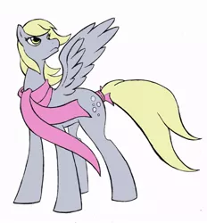 Size: 743x800 | Tagged: safe, derpibooru import, derpy hooves, pegasus, pony, clothes, female, mare, scarf