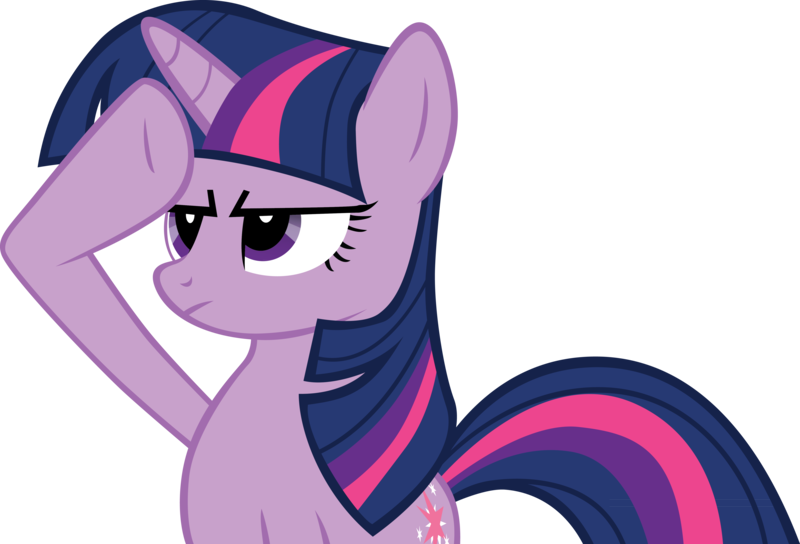 Size: 5492x3736 | Tagged: artist:sircinnamon, derpibooru import, edit, purple, rainbow dash salutes, recolor, safe, salute, simple background, transparent background, twilight sparkle, vector