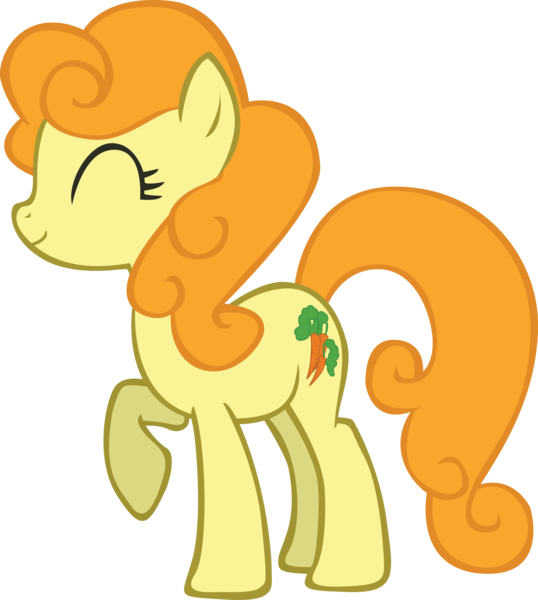 Size: 3264x3643 | Tagged: artist:sircinnamon, carrot top, derpibooru import, eyes closed, golden harvest, high res, safe, simple background, solo, transparent background, vector