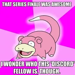 Size: 400x398 | Tagged: advice meme, derpibooru import, discord, exploitable meme, image macro, meme, safe, slowpoke, slowpoke (pokémon)