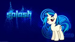 Size: 1920x1080 | Tagged: artist:omega-style, derpibooru import, safe, solo, vinyl scratch, wallpaper