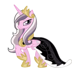 Size: 860x846 | Tagged: safe, artist:etherspear, derpibooru import, princess cadance, alicorn, pony, older