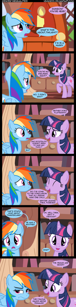 Size: 900x3600 | Tagged: artist:veggie55, comic, derpibooru import, jossed, racism, rainbow dash, safe, sexism, twilight sparkle