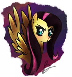 Size: 432x463 | Tagged: artist:casocat, derpibooru import, emo, emoshy, fluttershy, goth, safe, solo