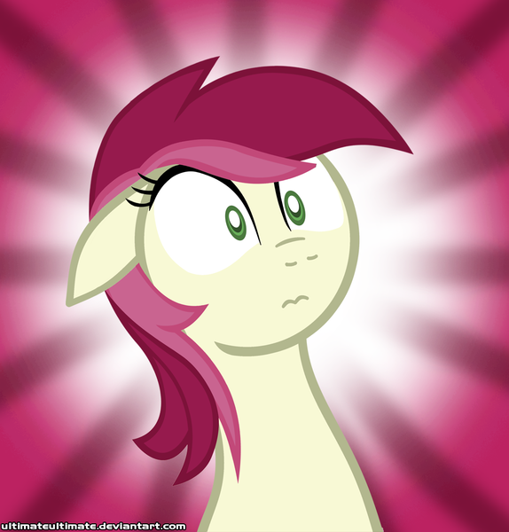 Size: 1000x1045 | Tagged: artist:zantyarz, derpibooru import, reaction image, roseluck, safe, solo, surprise face