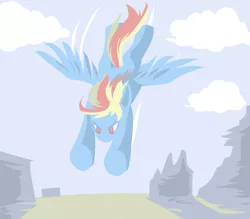 Size: 800x700 | Tagged: artist:youfuckstookallnames, derpibooru import, flying, rainbow dash, safe