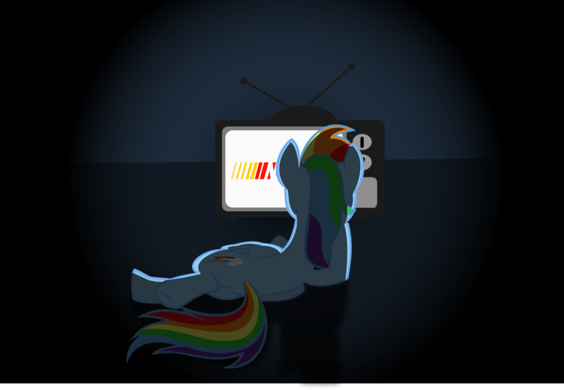 Size: 2045x1415 | Tagged: artist:battlefieldbrony, derpibooru import, fanfic:my little dashie, nascar, rainbow dash, reference, safe, television