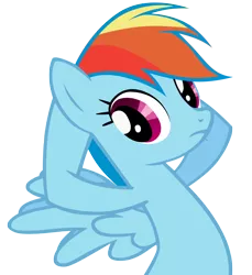 Size: 1926x2107 | Tagged: artist:sierraex, derpibooru import, fall weather friends, rainbow dash, safe, simple background, solo, stretching, transparent background, vector