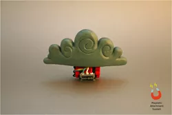Size: 1200x800 | Tagged: custom, derpibooru import, friendship is witchcraft, irl, magnet, photo, raincloud, safe, spoiler, toy
