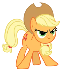 Size: 4000x4417 | Tagged: safe, artist:tzolkine, derpibooru import, applejack, pony, absurd resolution, simple background, solo, transparent background, vector