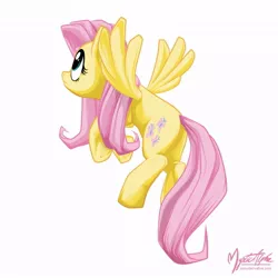 Size: 794x794 | Tagged: safe, artist:mysticalpha, derpibooru import, fluttershy, pegasus, pony, dock, flutterbutt, plot, solo