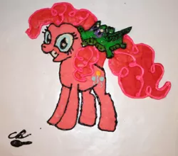 Size: 467x411 | Tagged: artist:bawesome-bacon, derpibooru import, edible, gummy, pinkie pie, safe